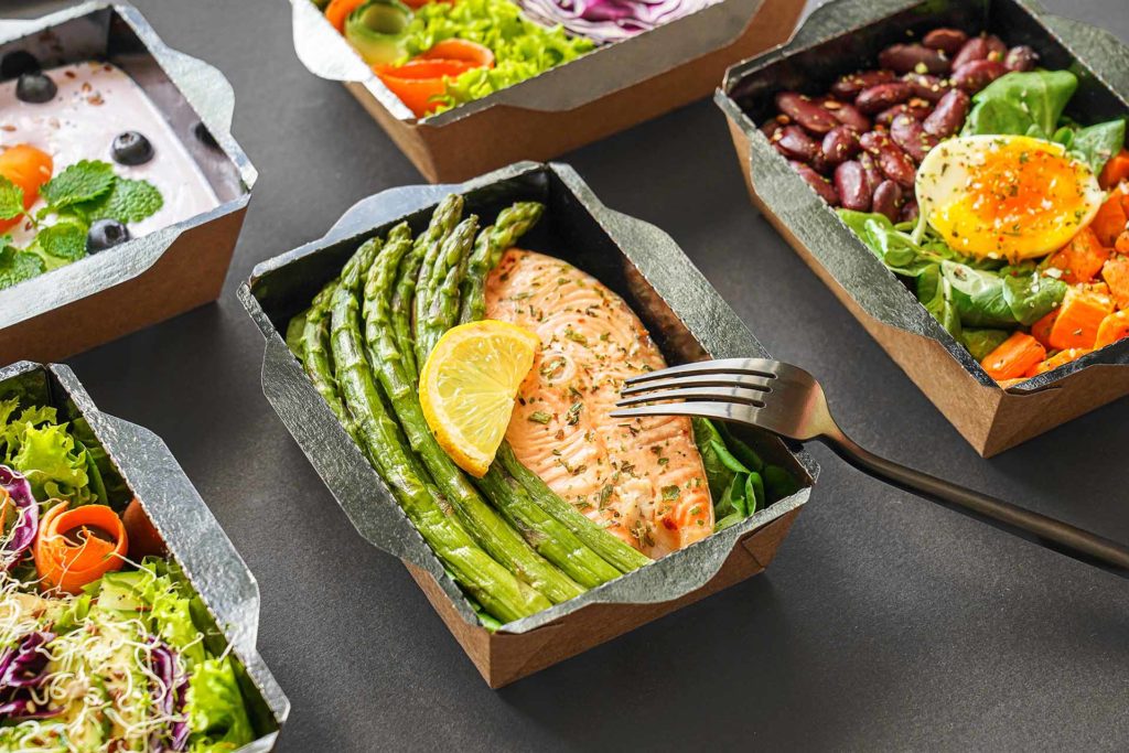 Film Caterers lunch menu